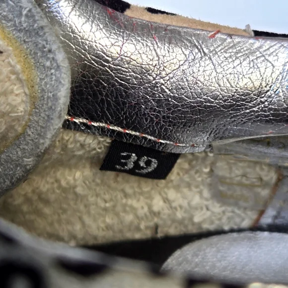 p448 zebra print sneaker with pink laces size 39 - Picture 8 of 8